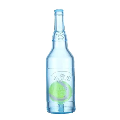 Interactive Dog Toy Bottle, Floating Teething Tennis Toy, Squeaky with Ball, Sturdy and Safe for Small Medium Dogs, Ideal for Playtime and Chew Interactive Dog Toy Bottle, Floating Teething Tennis Toy, Squeaky with Ball, Sturdy and Safe for Small Medium Dogs, Ideal for Playtime and Chew von Mimoqk