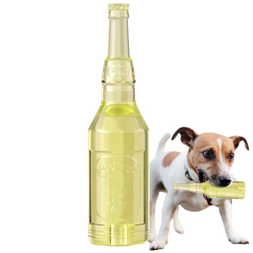 Interactive Dog Toy Bottle, Floating Teething Tennis Toy, Squeaky with Ball, Sturdy and Safe for Small Medium Dogs, Ideal for Playtime and Chew Interactive Dog Toy Bottle, Floating Teething Tennis Toy, Squeaky with Ball, Sturdy and Safe for Small Medium Dogs, Ideal for Playtime and Chew von Mimoqk