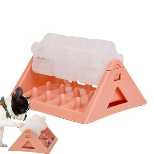 Interaktives Hundespielzeug, langsamer Futternapf für Hunde, Puzzle-Futterstation | Futterstation für das Training über Leckereien | Interaktive langsame Futterstation mit rotierenden Blumen Interaktives Hundespielzeug, langsamer Futternapf für Hunde, Puzzle-Futterstation | Futterstation für das Training über Leckereien | Interaktive langsame Futterstation mit rotierenden Blumen von Mimoqk