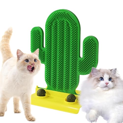 Mimoqk Cat Scratcher, Cat Scratch Board, Kaktus Shape Cat Scratch Pads – geistige körperliche Übung, Quietschen beim Mahlen für eine Verwendung im Freien im Innenbereich von Mimoqk