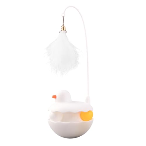 Mimoqk Cat Toys, Interactive Kitten Wand, Feather Duck Stick, Detachable Lightweight Resin Design, Fun Indoor and Outdoor Gift for Birthday or Easter, 3.54x9.84 Inches Mimoqk Cat Toys, Interactive Kitten Wand, Feather Duck Stick, Detachable Lightweight Resin Design, Fun Indoor and Outdoor Gift for Birthday or Easter, 3.54x9.84 Inches von Mimoqk