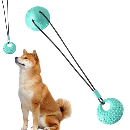 Mimoqk Hundespielzeug mit Saugnapf, Kauspielzeug für Hunde mit Saugnapf | Leckerli-Spender | Anreicherungsspielzeug für Welpen zur Zahnreinigung Mimoqk Hundespielzeug mit Saugnapf, Kauspielzeug für Hunde mit Saugnapf | Leckerli-Spender | Anreicherungsspielzeug für Welpen zur Zahnreinigung von Mimoqk
