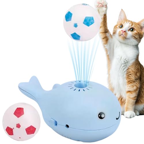 Mimoqk Interactive Cat Ball Toy, Whale Soccer Ball for Indoor Cats, Football Cat Toy Sports Ball, Physical Exercise Kitten Toy for Cats, Engaging Indoor Play for Kittens and Cats Mimoqk Interactive Cat Ball Toy, Whale Soccer Ball for Indoor Cats, Football Cat Toy Sports Ball, Physical Exercise Kitten Toy for Cats, Engaging Indoor Play for Kittens and Cats von Mimoqk