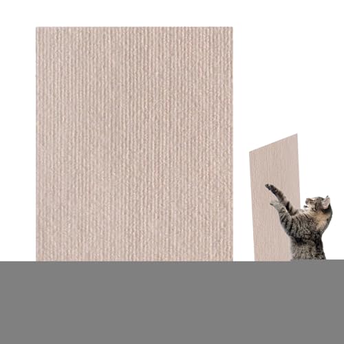 Mimoqk Katzenkratzmatten, Katzenkratzteppich | Selbstklebender Katzen-Couchschutz | Flaches Kratzpad, Katzenkratzpad als Ersatz für Kratzbäume, Kratzbaumregale von Mimoqk