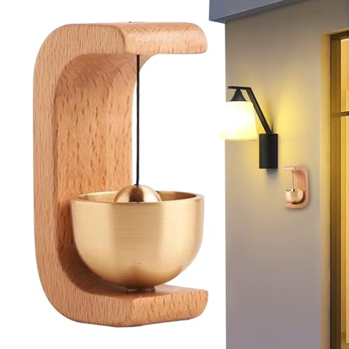 Mimoqk Magnetischer Türgong, Natürliche Holz Geschäftstürklingel, Messing Sicherheitsalarm Mit Klebefolie Für Schiebetüren Geschäftseingang Wohnungstür Metalltür Mimoqk Magnetischer Türgong, Natürliche Holz Geschäftstürklingel, Messing Sicherheitsalarm Mit Klebefolie Für Schiebetüren Geschäftseingang Wohnungstür Metalltür von Mimoqk