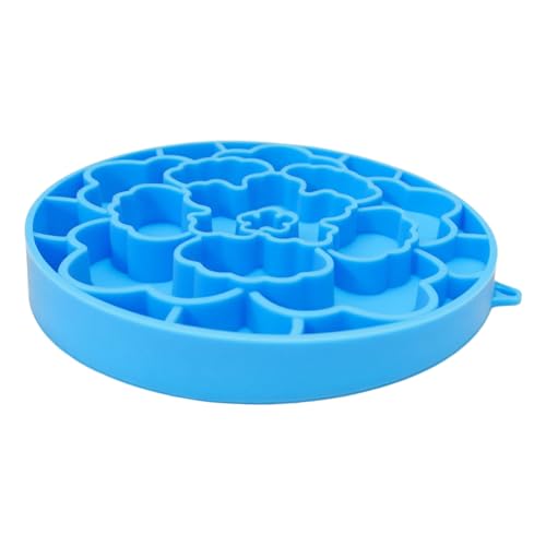 Mimoqk Pet Accessoires, silikon doppelseitige Lebensmittelplatte für Katzenwelpen Tiere, Innovative langsame Feeder mit rutschfestem Saugbasis, Leckmatte für das Training für das von Stressabbau Mimoqk Pet Accessoires, silikon doppelseitige Lebensmittelplatte für Katzenwelpen Tiere, Innovative langsame Feeder mit rutschfestem Saugbasis, Leckmatte für das Training für das von Stressabbau von Mimoqk