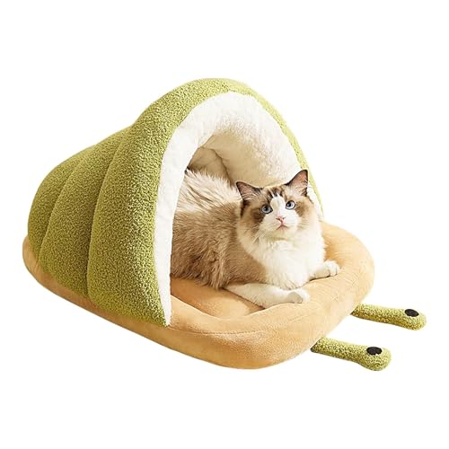 Mimoqk Slipper Cat Bed - Cozy Snail Slipper Dog House | Pet Hideaway Sleeping Cuddle Cave, Cute Soft House, Creative Bed for Indoor Pets Pets Soft Plush Material for Ultimate Comfort Mimoqk Slipper Cat Bed - Cozy Snail Slipper Dog House | Pet Hideaway Sleeping Cuddle Cave, Cute Soft House, Creative Bed for Indoor Pets Pets Soft Plush Material for Ultimate Comfort von Mimoqk