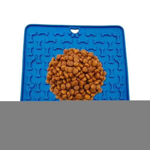 Hundeleckmatte - Silikon Leckmatte für Hunde und Katzen - 18,8x18,8cm Langeweile Reduzierer Futtermatte Förderung Haustier Training Welpen Leckerli Katzenernährung Hundeleckmatte - Silikon Leckmatte für Hunde und Katzen - 18,8x18,8cm Langeweile Reduzierer Futtermatte Förderung Haustier Training Welpen Leckerli Katzenernährung von Mingchengheng