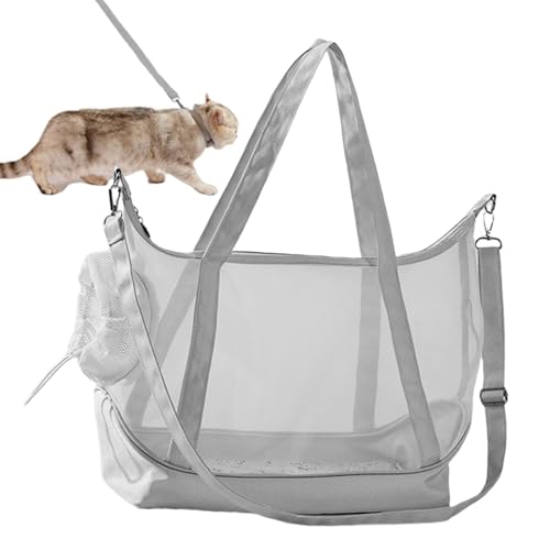 Mesh-Reisetasche für Haustiere, Welpen-Geldbörsentasche, Atmungsaktive Katzentragetasche, Tragbare Reise-Welpentrage für Auto, Einkaufen, Reisen, Spazierengehen Mesh-Reisetasche für Haustiere, Welpen-Geldbörsentasche, Atmungsaktive Katzentragetasche, Tragbare Reise-Welpentrage für Auto, Einkaufen, Reisen, Spazierengehen von Mingchengheng