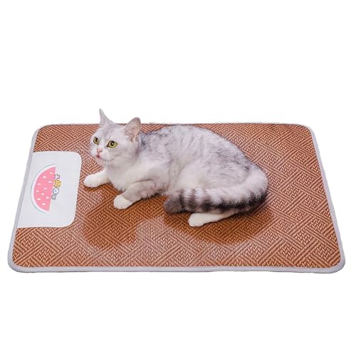Mingchengheng Hundekühlmatte - Weiche Tierunterlage | Robuste rutschfeste Matte Für Hunde Und Katzen Indoor Outdoor Auto & Sofa von Mingchengheng