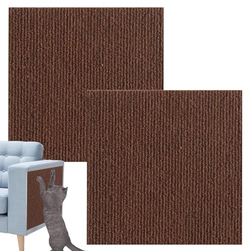Kratzunterlage für Katzen, Kratzteppich für Katzen | Selbstklebendes, zuschneidbares 2-teiliges Katzenkratzbrett,Wand-Bodenkratzer, kratzfester Möbelschutz für Katzen und Kätzchen im Kratzunterlage für Katzen, Kratzteppich für Katzen | Selbstklebendes, zuschneidbares 2-teiliges Katzenkratzbrett,Wand-Bodenkratzer, kratzfester Möbelschutz für Katzen und Kätzchen im von Mingchengheng