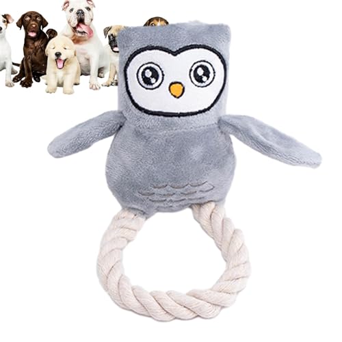 Quietschendes Plüsch-Hundespielzeug,Quietschspielzeug für Hunde | Interaktives Spielzeug aus weichem Plüsch mit quietschendem Haustier | Robustes Seilplüschspielzeug, gehirnstimulierendes Spielzeug zu Quietschendes Plüsch-Hundespielzeug,Quietschspielzeug für Hunde | Interaktives Spielzeug aus weichem Plüsch mit quietschendem Haustier | Robustes Seilplüschspielzeug, gehirnstimulierendes Spielzeug zu von Mingchengheng