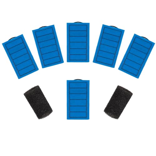 6 Stück Ersatzfilterelement für Wasserschildkrötenfilter, 2 Stück Schwamm Filter Wassereinlass 6 Stück Ersatzfilterelement für Wasserschildkrötenfilter, 2 Stück Schwamm Filter Wassereinlass von Mingke