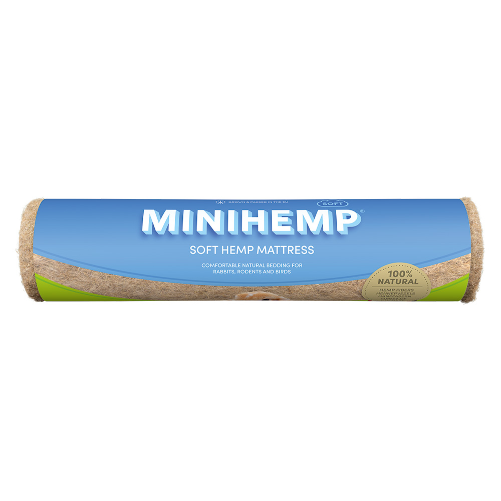 MiniHemp Soft Hanfmatratze - 50 x 120 cm von MiniHemp