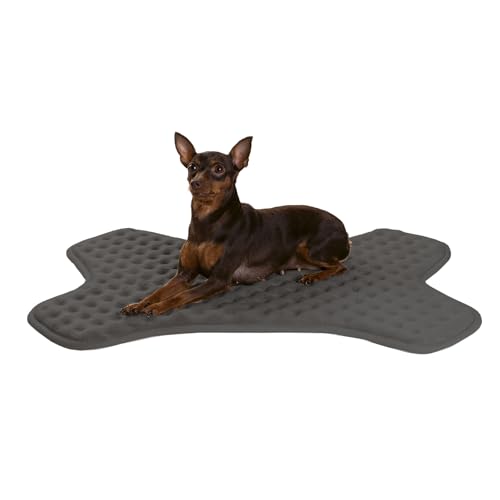 MINIDEAR Hundebox-Pad, 50,8 x 71,1 x 2,5 cm, niedlich, Knochenform, rutschfeste Hundehütte, Gummi-Rückseite, Memory-Schaum für Hundebett-Matte, maschinenwaschbar MINIDEAR Hundebox-Pad, 50,8 x 71,1 x 2,5 cm, niedlich, Knochenform, rutschfeste Hundehütte, Gummi-Rückseite, Memory-Schaum für Hundebett-Matte, maschinenwaschbar von Minidear