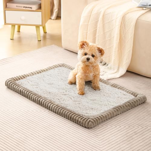 MINIDEAR Hundebox-Pad, 91,4 x 58,4 x 2,8 cm, rechteckig, rutschfest, Gummiunterseite, Memory-Schaum für Hundebett-Matte, maschinenwaschbar MINIDEAR Hundebox-Pad, 91,4 x 58,4 x 2,8 cm, rechteckig, rutschfest, Gummiunterseite, Memory-Schaum für Hundebett-Matte, maschinenwaschbar von Minidear