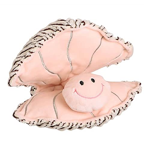 Ministry of Pets Coral The Clam Plüsch-Hundespielzeug von Bskeye