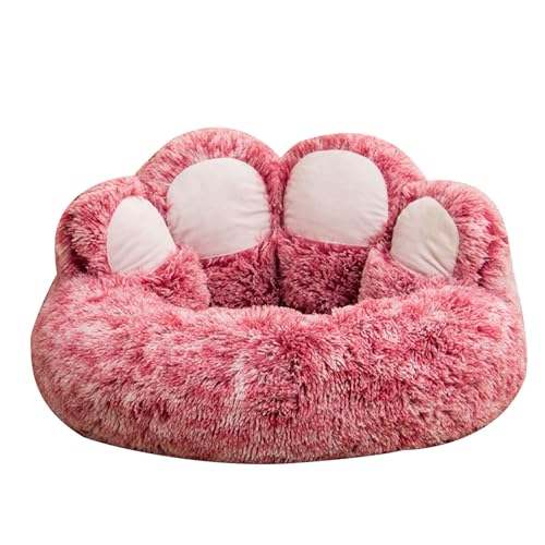 MinnowXY BearPawShape Katzenbett, rutschfest, Plüschbett, kleines Kätzchen, weiches Schlafsofa, Kissen, Bettwäsche für Welpen, Haustierbedarf MinnowXY BearPawShape Katzenbett, rutschfest, Plüschbett, kleines Kätzchen, weiches Schlafsofa, Kissen, Bettwäsche für Welpen, Haustierbedarf von MinnowXY