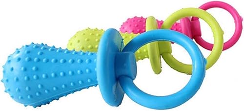 Hundespielzeug für aggressive Kauer, Gummi-Schnuller, Welpen, Hunde, Kauen, Backenzähne und Spielzeuge, 1 Stück von Mioaoa