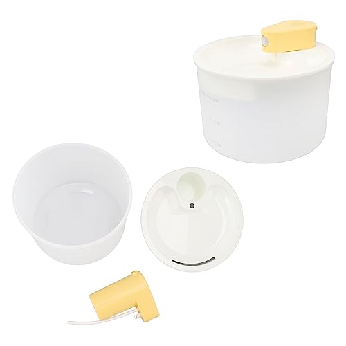 Miokycl Automatischer Wasserspender Haustiere, abnehmbar, wiederaufladbar und leise, kleine und mittelgroße Hunde, 2,5 l von Miokycl