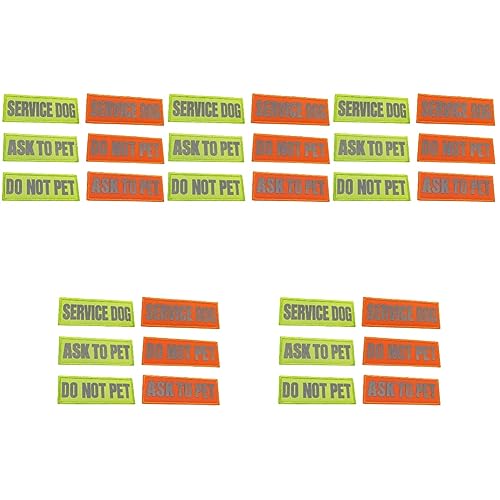 30 Stück Haustier-Tabs Selbstklebende Patches Für Haustiermarken Namenspatches Personalisierte Nacht-Hunde-Patches Hundenamen-Patches Reflektierende Service-Erkennungsmarken Mipcase 30 Stück Haustier-Tabs Selbstklebende Patches Für Haustiermarken Namenspatches Personalisierte Nacht-Hunde-Patches Hundenamen-Patches Reflektierende Service-Erkennungsmarken Mipcase von Mipcase