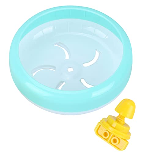 Mipcase Hamster Silent Roller Silent Runner Hamsterrad Igelrad Leise Spinner Hamster Laufräder Hamster Fliegende Untertasse Stilles Rad Der Ratte Hamsterbedarf Kleines Haustier Plastik von Mipcase