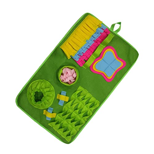 Mipcase Schnüffelteppich Für Hunde 1 STK Geruchssuche Schnüffel Leckerli Große Rechteckige Arbeitsspielserie Decke Schnüffelfertigkeit Langsame Pads Hündchen Riechender Rasen Spielzeug Mipcase Schnüffelteppich Für Hunde 1 STK Geruchssuche Schnüffel Leckerli Große Rechteckige Arbeitsspielserie Decke Schnüffelfertigkeit Langsame Pads Hündchen Riechender Rasen Spielzeug von Mipcase