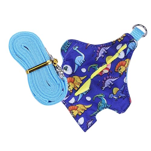 Mipcase 1 Satz Hamsterbrust Halftergeschirre Für Hunde Käfige Schweineleine Liner Welpen-kit Futterspender Meerschweinchen-hängematte Mit Ständer Rattan Kaninchen Wurf Stoff Blue von Mipcase