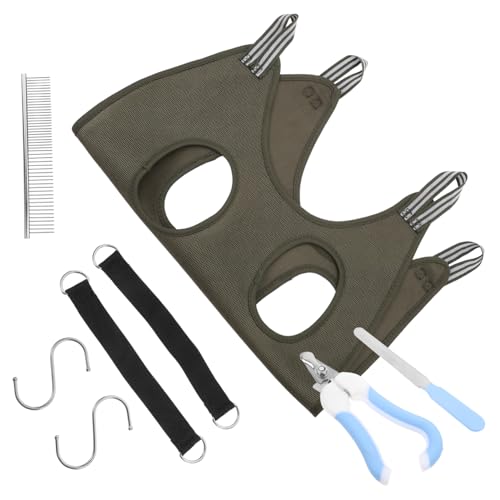 Mipcase 1satz Hundepflege Hängematte Mit Nageltrimmer Und Feile Einstellbare Katzen Und Hundepflegehilfen Für Sicheres Nageltrimmen Und Stressfreie Pflege Zuhause Mipcase 1satz Hundepflege Hängematte Mit Nageltrimmer Und Feile Einstellbare Katzen Und Hundepflegehilfen Für Sicheres Nageltrimmen Und Stressfreie Pflege Zuhause von Mipcase