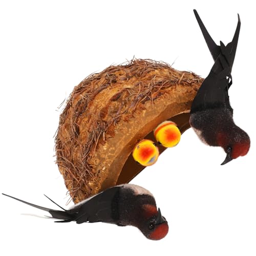 Mipcase 1satz Künstliches Vogel-Nest Mit Schwalben-Figuren Für Dekoration Wanddeko Und Garten Zubehör Für Haus Und Garten Inklusive Schwalben Und Babyküken Mipcase 1satz Künstliches Vogel-Nest Mit Schwalben-Figuren Für Dekoration Wanddeko Und Garten Zubehör Für Haus Und Garten Inklusive Schwalben Und Babyküken von Mipcase