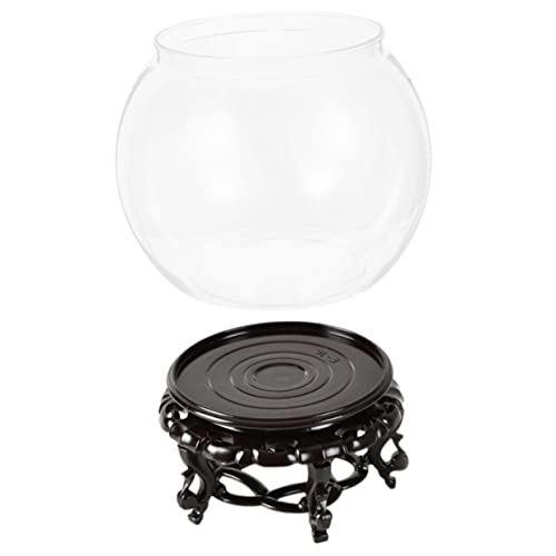 Mipcase 1 Satz Transparentes Rundes Aquarium Schreibtisch Pflanzer Aquarium Mit Glasschale Luftfarn Klarer Fischhalter Fischglas-Terrarium Bubble- -vase Das Haustier Blumen Büro Mipcase 1 Satz Transparentes Rundes Aquarium Schreibtisch Pflanzer Aquarium Mit Glasschale Luftfarn Klarer Fischhalter Fischglas-Terrarium Bubble- -vase Das Haustier Blumen Büro von Mipcase