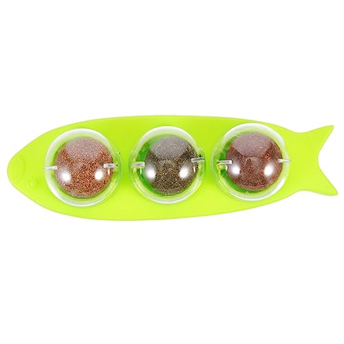 Mipcase 1 Satz Katzenminze Spielzeug Silberne Kugel Katzen-Teaser-Spielzeug Wandspielzeug Für Katzen Katzenzubehör Für Wohnungskatzen Rotieren Kunststoffbasis Den Ball Kneifen Die Katze Mipcase 1 Satz Katzenminze Spielzeug Silberne Kugel Katzen-Teaser-Spielzeug Wandspielzeug Für Katzen Katzenzubehör Für Wohnungskatzen Rotieren Kunststoffbasis Den Ball Kneifen Die Katze von Mipcase