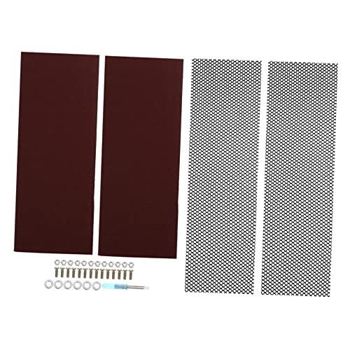 Mipcase Selbstreinigender Laufbahn-krallenschneiderstreifen Für Laufrad 25 cm+ Metallrad Krallenschneider-Einsatz Für Haustiere von Mipcase