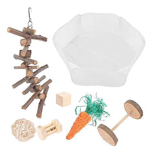 Mipcase 1 Set Grasball Kleines Haustier Zahnzubehör Pflege Chinchilla-Käfig Eichhörnchenkäfig Spielzeug-Set Holz-Kleintiere Set Rattenlaufstall Rattenkäfig-Zubehör Spielzeug Mipcase 1 Set Grasball Kleines Haustier Zahnzubehör Pflege Chinchilla-Käfig Eichhörnchenkäfig Spielzeug-Set Holz-Kleintiere Set Rattenlaufstall Rattenkäfig-Zubehör Spielzeug von Mipcase