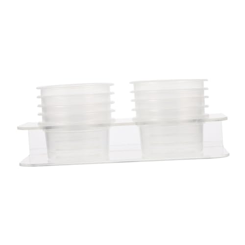 Mipcase 1satz Transparentes Von Reptilien-futtersystemen Wiederverwendbare Futter Und Wassernäpfe Für Terrarien Schalen Und Saugnäpfen Und Platzsparend Mipcase 1satz Transparentes Von Reptilien-futtersystemen Wiederverwendbare Futter Und Wassernäpfe Für Terrarien Schalen Und Saugnäpfen Und Platzsparend von Mipcase
