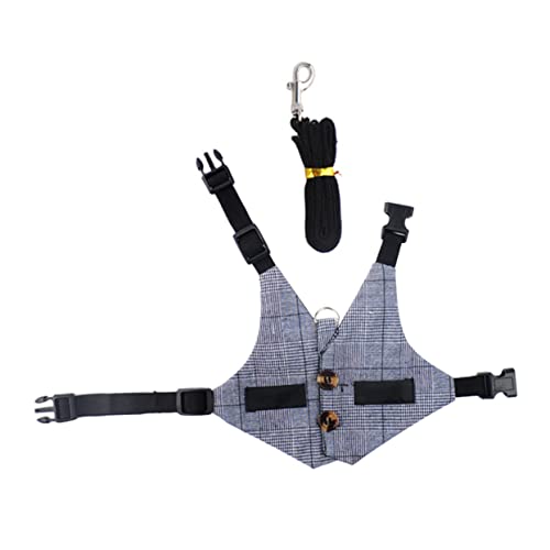 Mipcase 1 Set Hasenanzug Für Den Innenbereich Hasenleine Kaninchenpfleger Haustier Hasen Geschirr Geschmeidige Hasenweste Hasenwesten Geschirr Kleintierleinen Graues Polyester Mipcase 1 Set Hasenanzug Für Den Innenbereich Hasenleine Kaninchenpfleger Haustier Hasen Geschirr Geschmeidige Hasenweste Hasenwesten Geschirr Kleintierleinen Graues Polyester von Mipcase