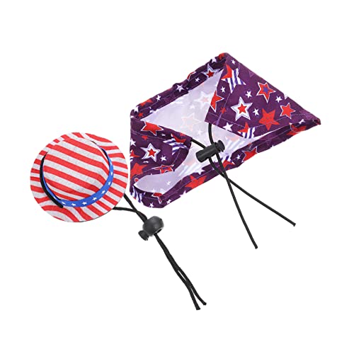 Mipcase 1 Set Krabbeltier Hut Zum Unabhängigkeitstag Hamster Verschleißfester Eidechsenumhang Cowgirl Hut Eidechsen Cowgirl Hut Dekorativer Eidechsenumhang Gecko Brauner Hut von Mipcase