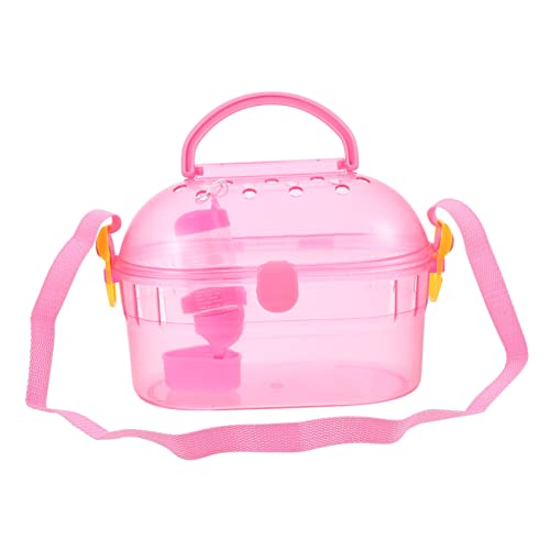 Mipcase 1 Set Mäuse Hamster Kreativ Handtaschen Käfig Rücken Meerschweinchen Leine Wasserflasche Schweine Trage Atmungsaktiv A Mit Etui Badewanne Tiere Chinchilla von Mipcase