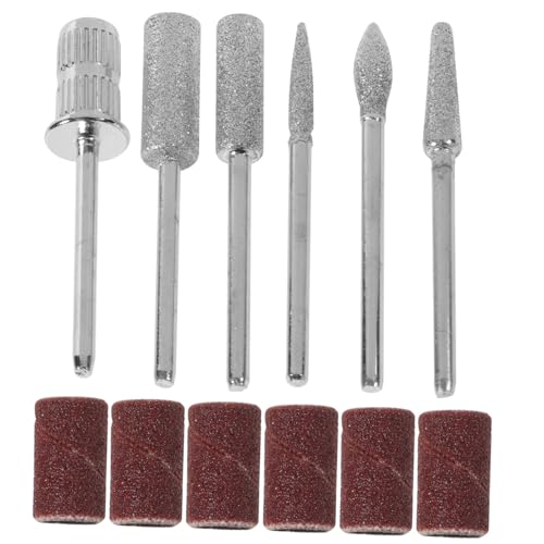 Mipcase Nagelschleifset Aus Wolframstahl Nagelbohrer-Set Für Nagelpolierer Polierset 5 Verschiedene Modelle Mipcase Nagelschleifset Aus Wolframstahl Nagelbohrer-Set Für Nagelpolierer Polierset 5 Verschiedene Modelle von Mipcase