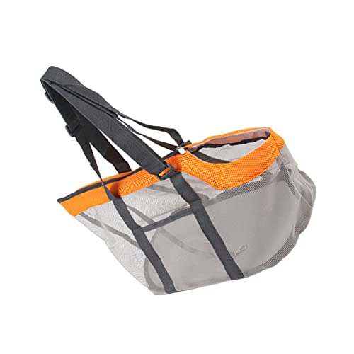 Mipcase 1 Stück Haustier-Handtaschenträger Atmungsaktives Mesh-Haustier-Hundetasche Tragbare Haustier-Tragetasche Atmungsaktive Haustier-Hundetasche Große Tragetaschen von Mipcase