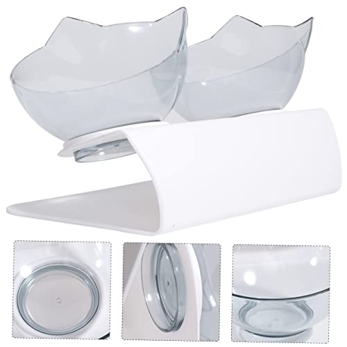 Mipcase 1 Stück Futterautomat für Haustiere Schüssel Wasserspender für Katzen Fütterung drinnen Trinken pet Water Bowl pet Supplies Wassernapf katzennäpfe Tiernapf aus Hartmetall Hundenapf von Mipcase