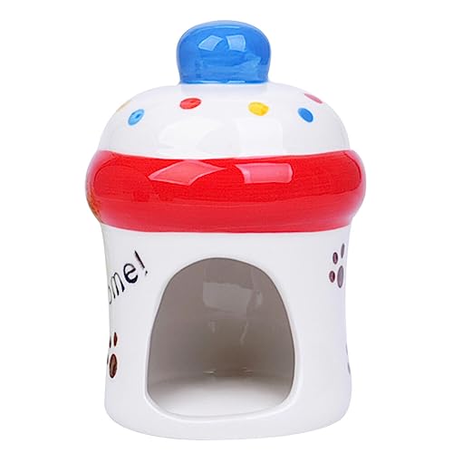 Mipcase 1stk Hamsternest Aus Keramik Haustier Cooles Nest Weiß Mipcase 1stk Hamsternest Aus Keramik Haustier Cooles Nest Weiß von Mipcase