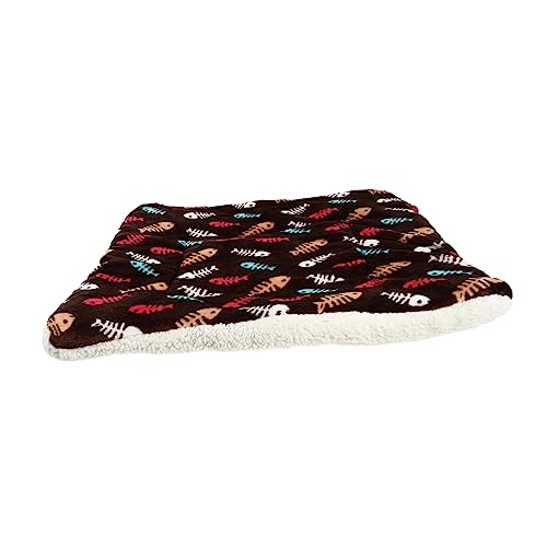 Mipcase Matte Haustier Nest Kissen Cartoon Druck Weich Und Warm Für Hund Katze Welpen Bett von Mipcase