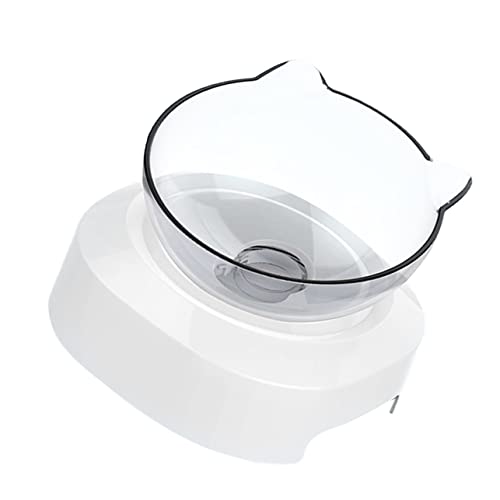 Mipcase Katzennapfständer Für Die Fütterung Von Haustieren Wasserzufuhr Schräges Design Und Nackenpflege von Mipcase