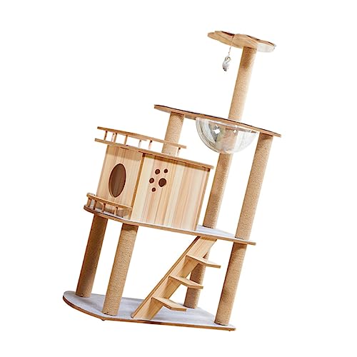 Mipcase Katze Mit Kratzbäumen Pet Climber Für Katzen Großes Katzenklettergerüst Haustierbedarf Mipcase Katze Mit Kratzbäumen Pet Climber Für Katzen Großes Katzenklettergerüst Haustierbedarf von Mipcase