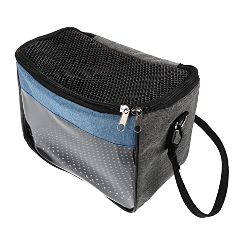 Mipcase Haustier-Tragetasche Kompakte Haustier-Reisetasche Für Kleintiere Meerschweinchen Grau von Mipcase