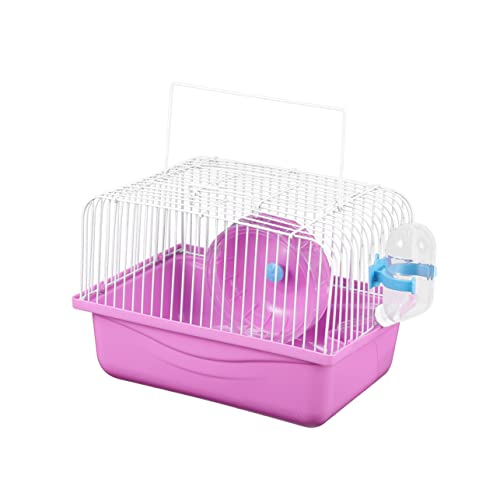 Mipcase 1pc Hamster Käfig Reise Tragen Ratte Käfig Haustiere Liefert Spielzeug Für Hamster von Mipcase