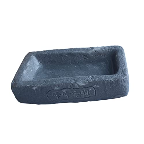 Mipcase 1 Stück Steintrogschale Reptilien Terrarium Hundewasserschale Reptilien Katzenfutterspender Tierfutter Für Kronengeckos Eidechsenfutterschale Reptilienfuttertablett Mipcase 1 Stück Steintrogschale Reptilien Terrarium Hundewasserschale Reptilien Katzenfutterspender Tierfutter Für Kronengeckos Eidechsenfutterschale Reptilienfuttertablett von Mipcase