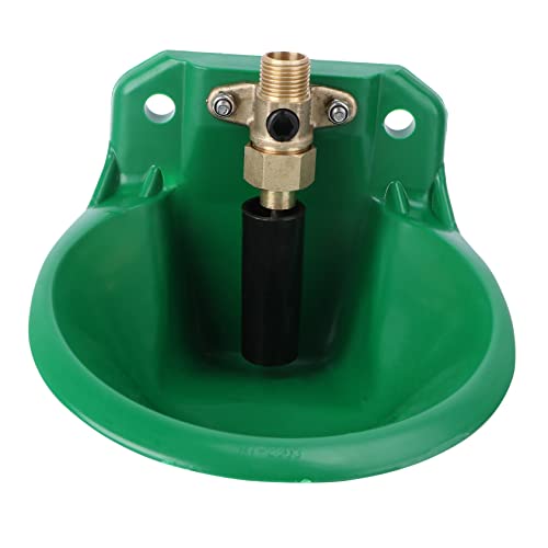 Mipcase 1pc Grün Vieh Trinken Tasse Lamm Trinken Brunnen Kupfer Trinken Schüssel Automatische Pet Liefert von Mipcase