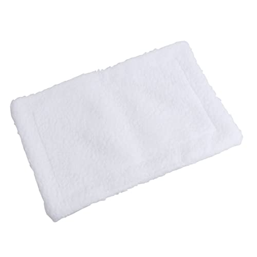 Mipcase Halten Sie Ihren Hamster Gemütlich 30 X 20 cm Weißes Hamster-pad Leicht Zu Waschen Leichte Haustiermatte von Mipcase